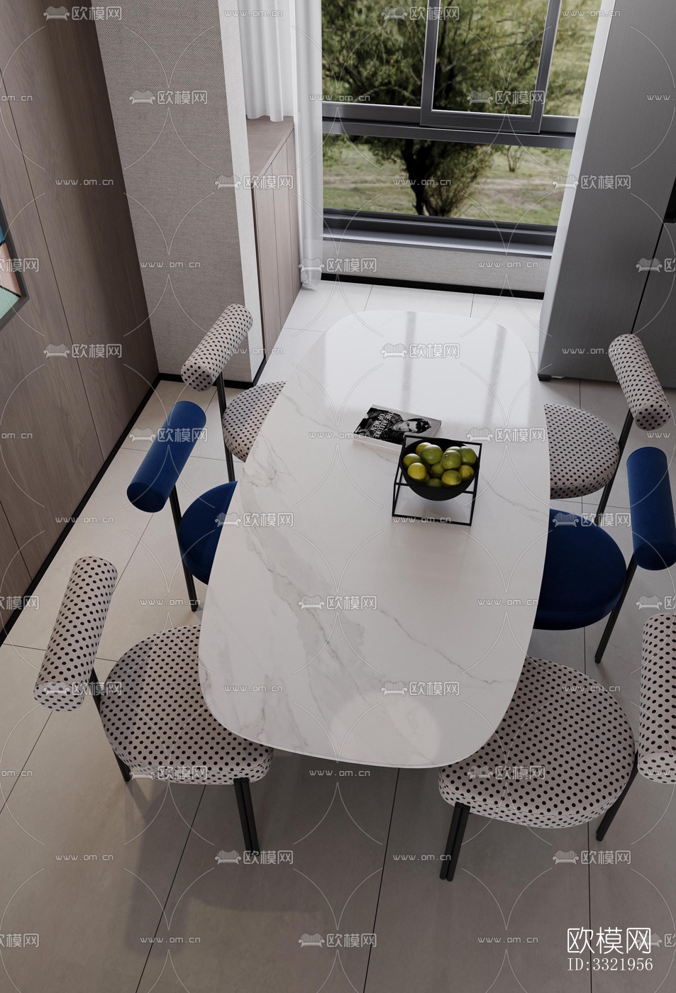 现代客厅效果图下载（渲染图9）