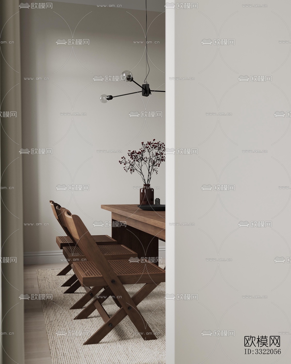 现代客厅效果图下载（渲染图13）