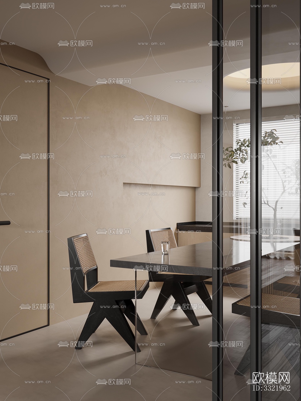 现代客厅效果图下载（渲染图13）