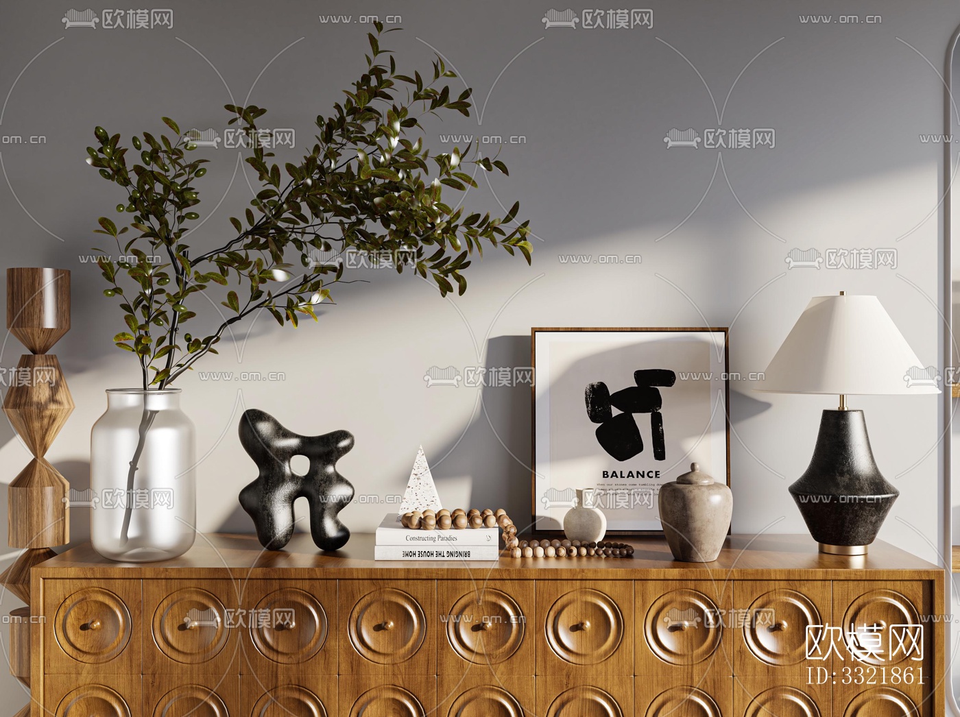 现代客厅效果图下载（渲染图6）