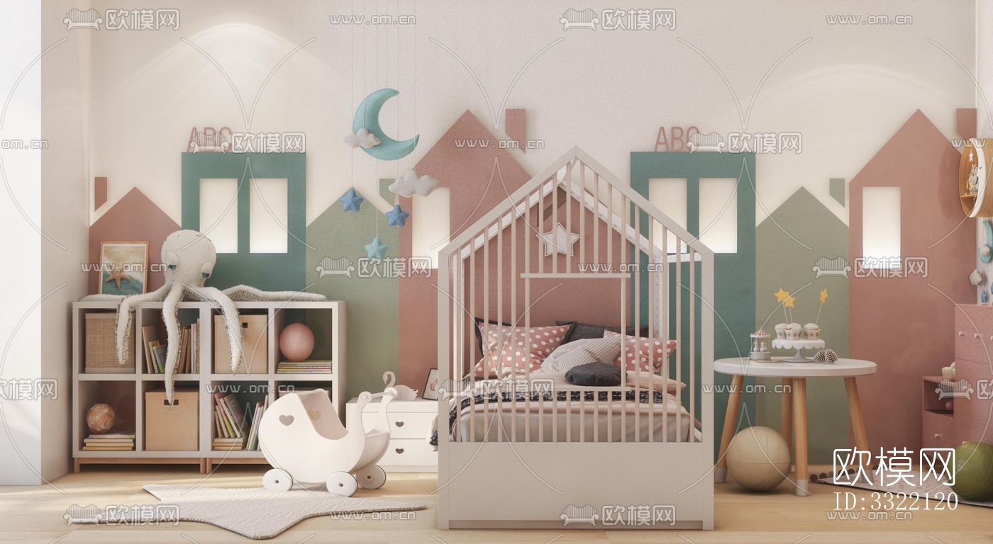 现代客厅效果图下载（渲染图13）