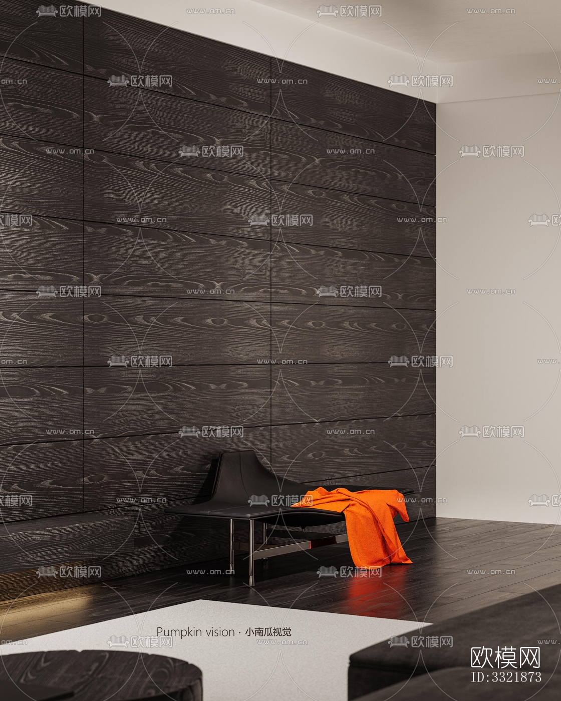 现代客厅效果图下载（渲染图8）