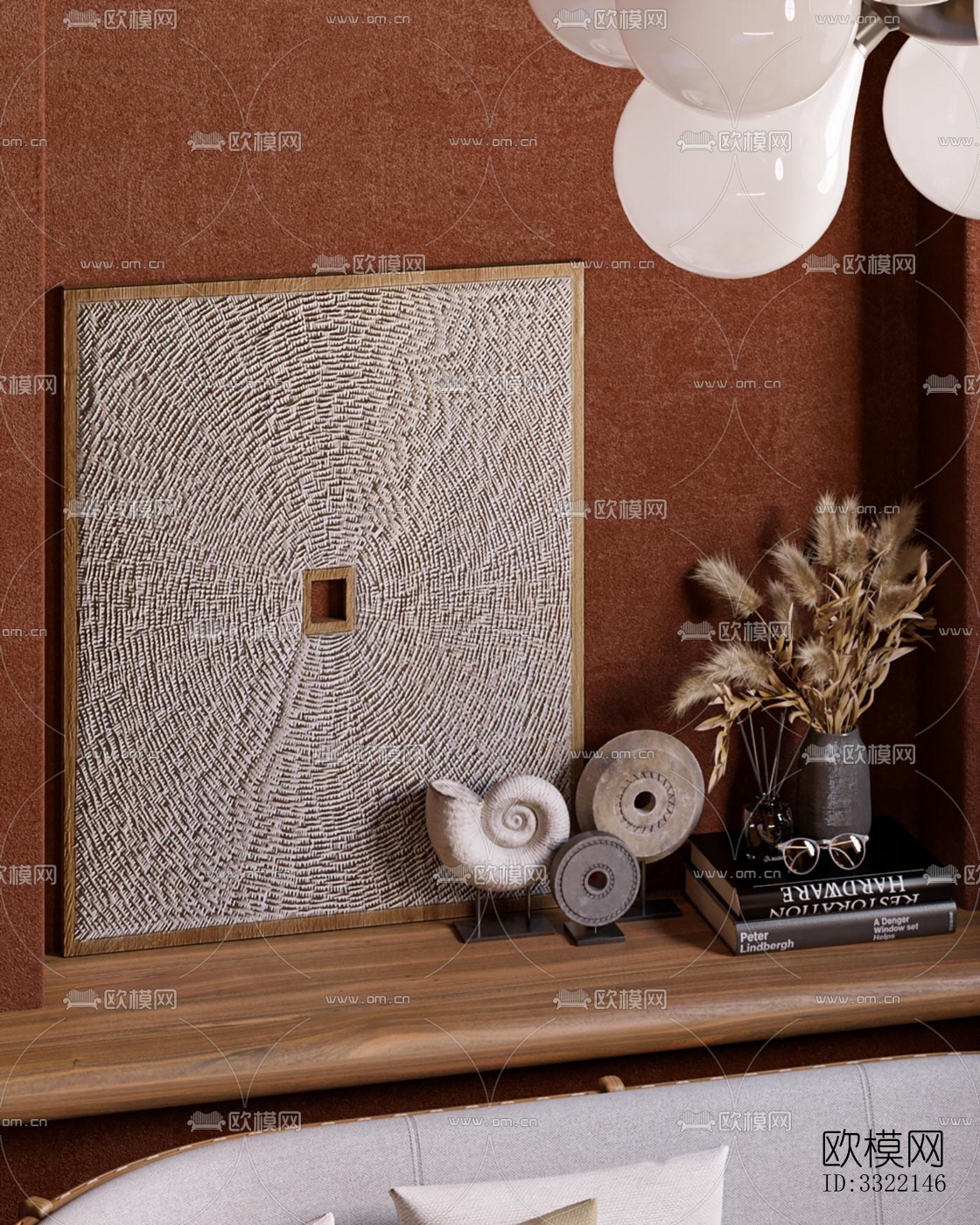 现代客厅效果图下载（渲染图6）