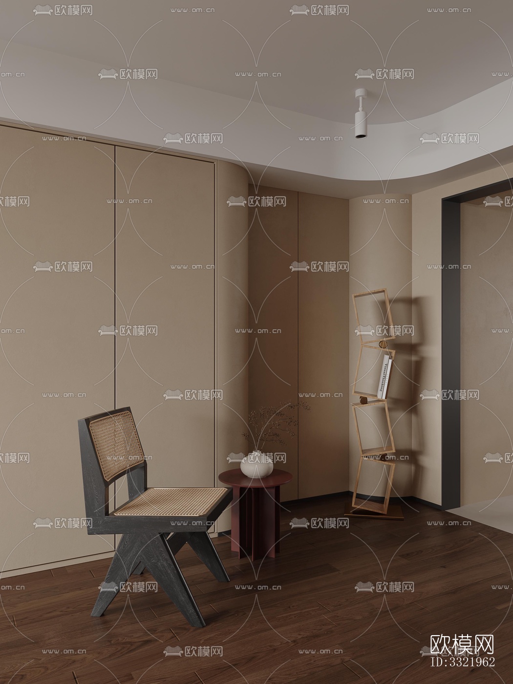 现代客厅效果图下载（渲染图6）