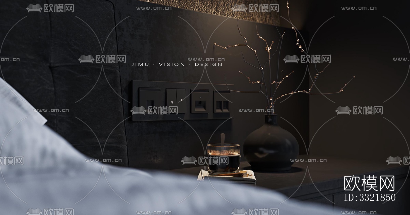 现代客厅效果图下载（渲染图6）