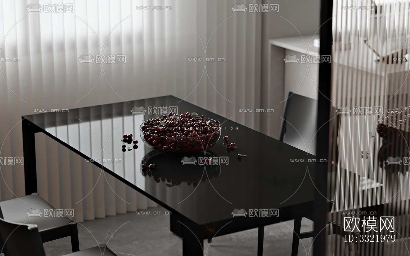 现代客厅效果图下载（渲染图9）