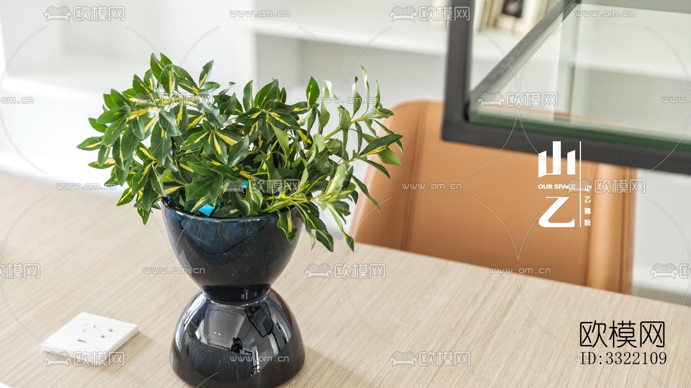 现代客厅效果图下载（渲染图8）