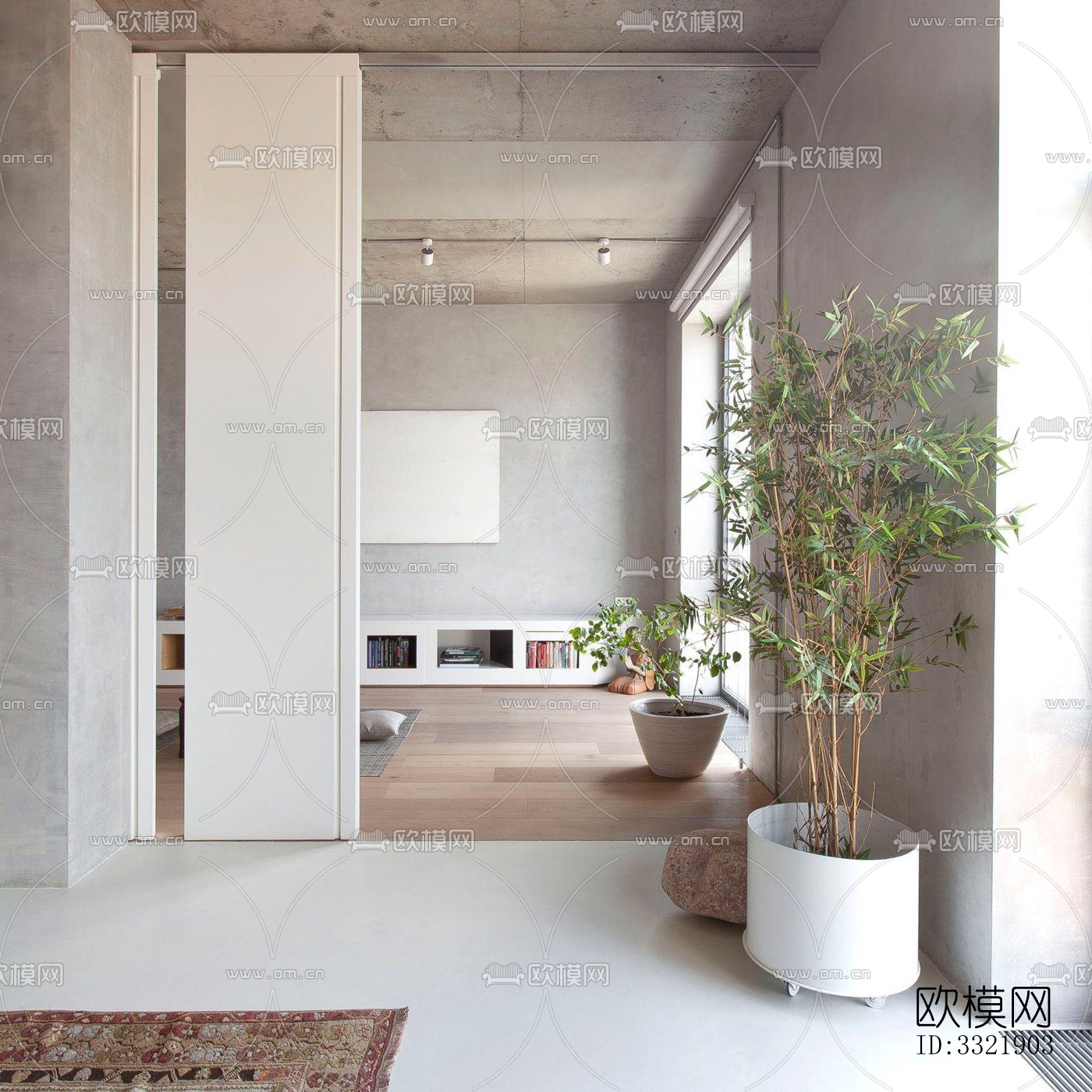 现代客厅效果图下载（渲染图6）