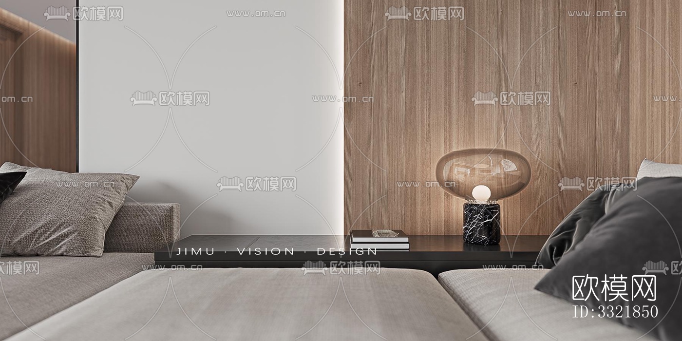 现代客厅效果图下载（渲染图15）