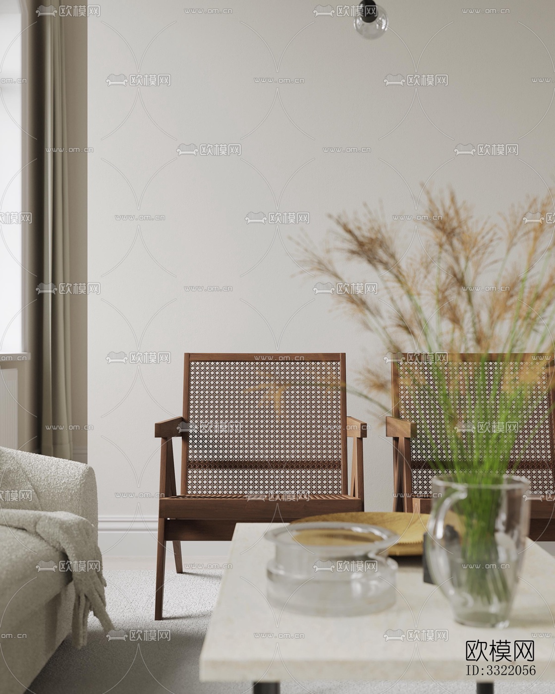 现代客厅效果图下载（渲染图18）