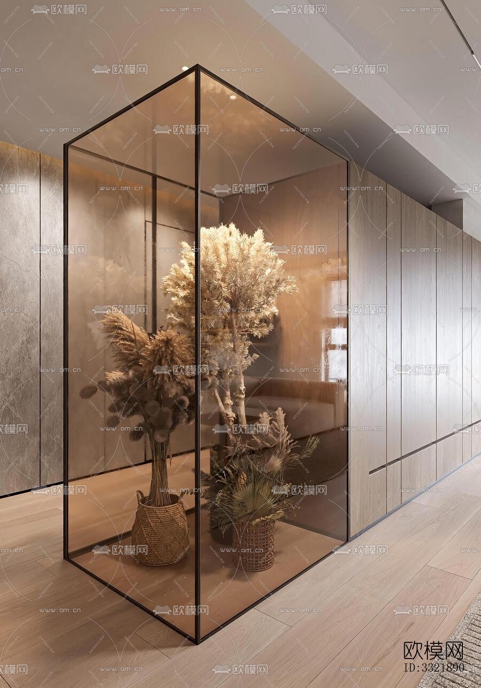 现代客厅效果图下载（渲染图10）