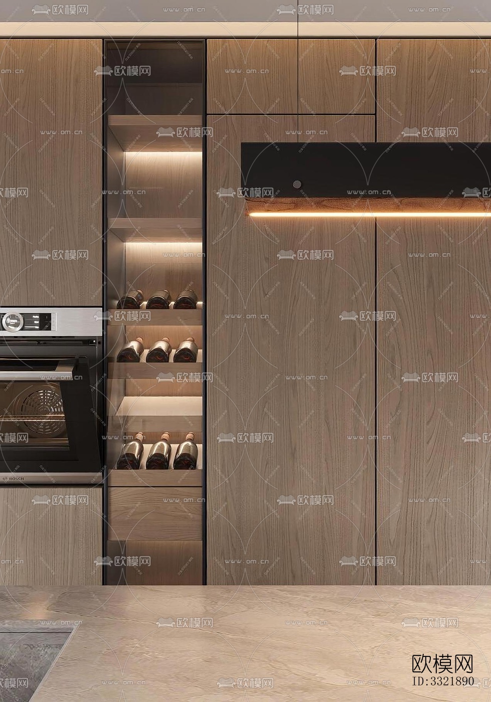 现代客厅效果图下载（渲染图8）