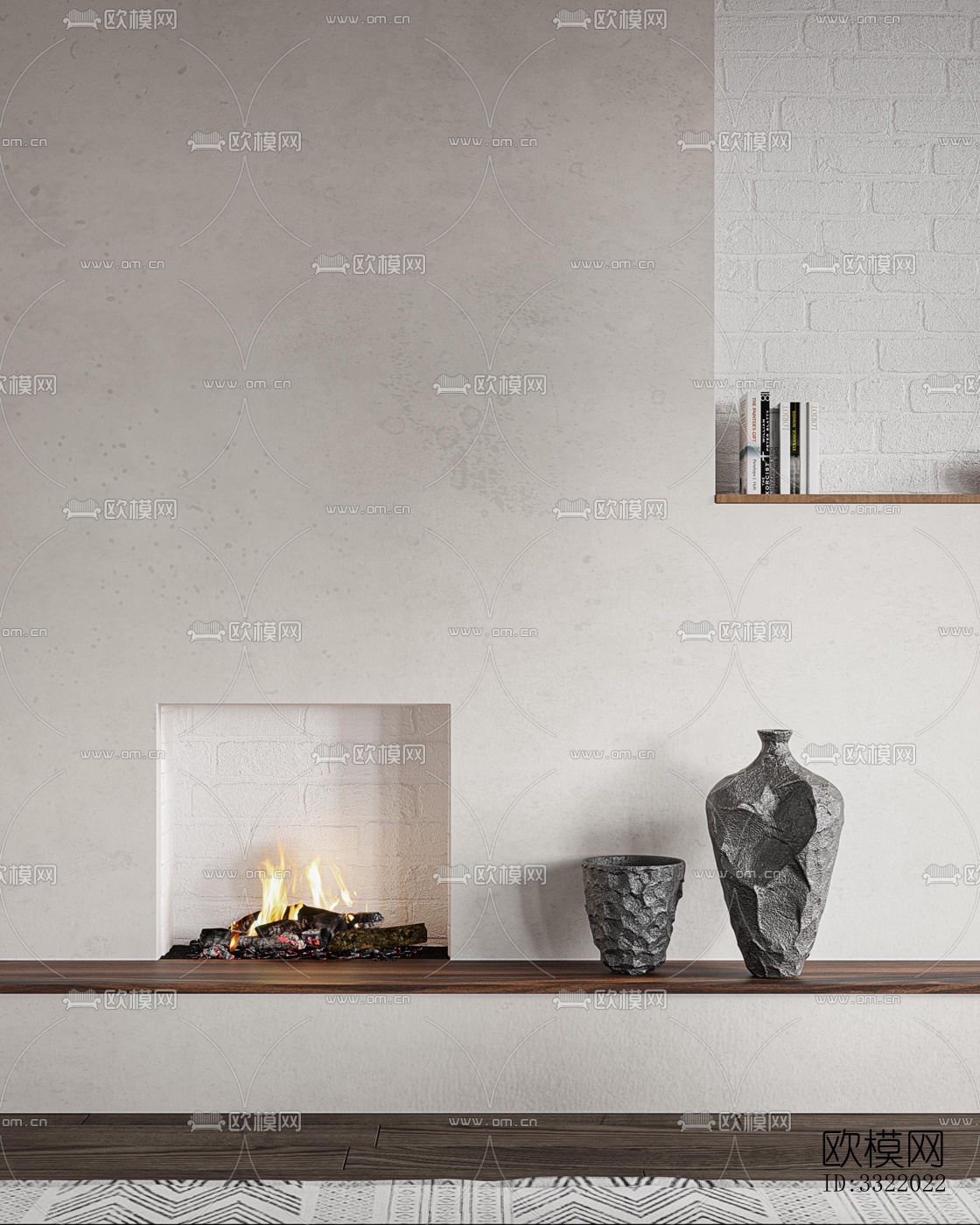 现代客厅效果图下载（渲染图1）