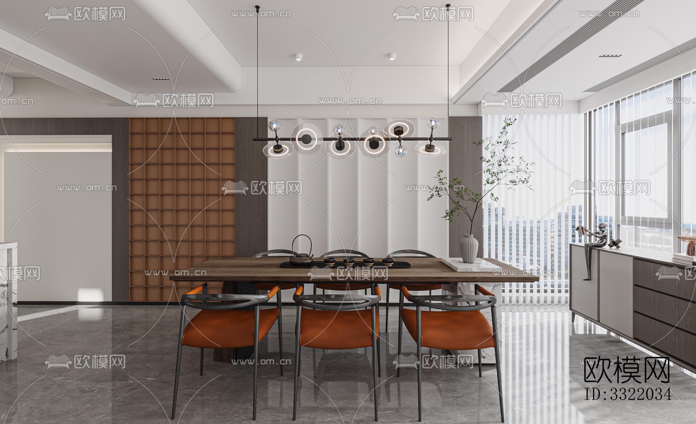 现代客厅效果图下载（渲染图2）