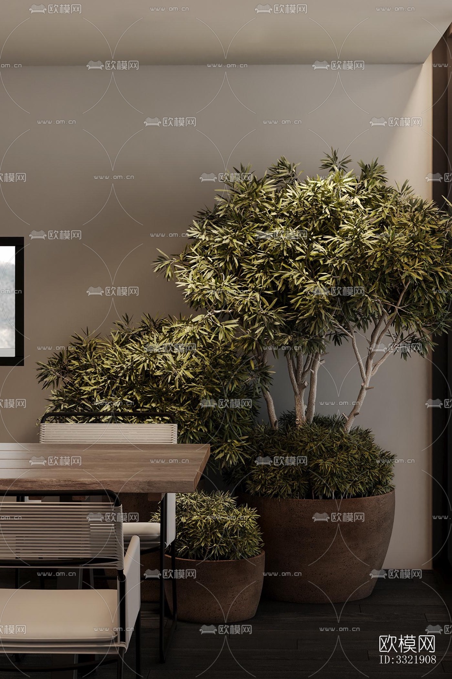 现代客厅效果图下载（渲染图5）