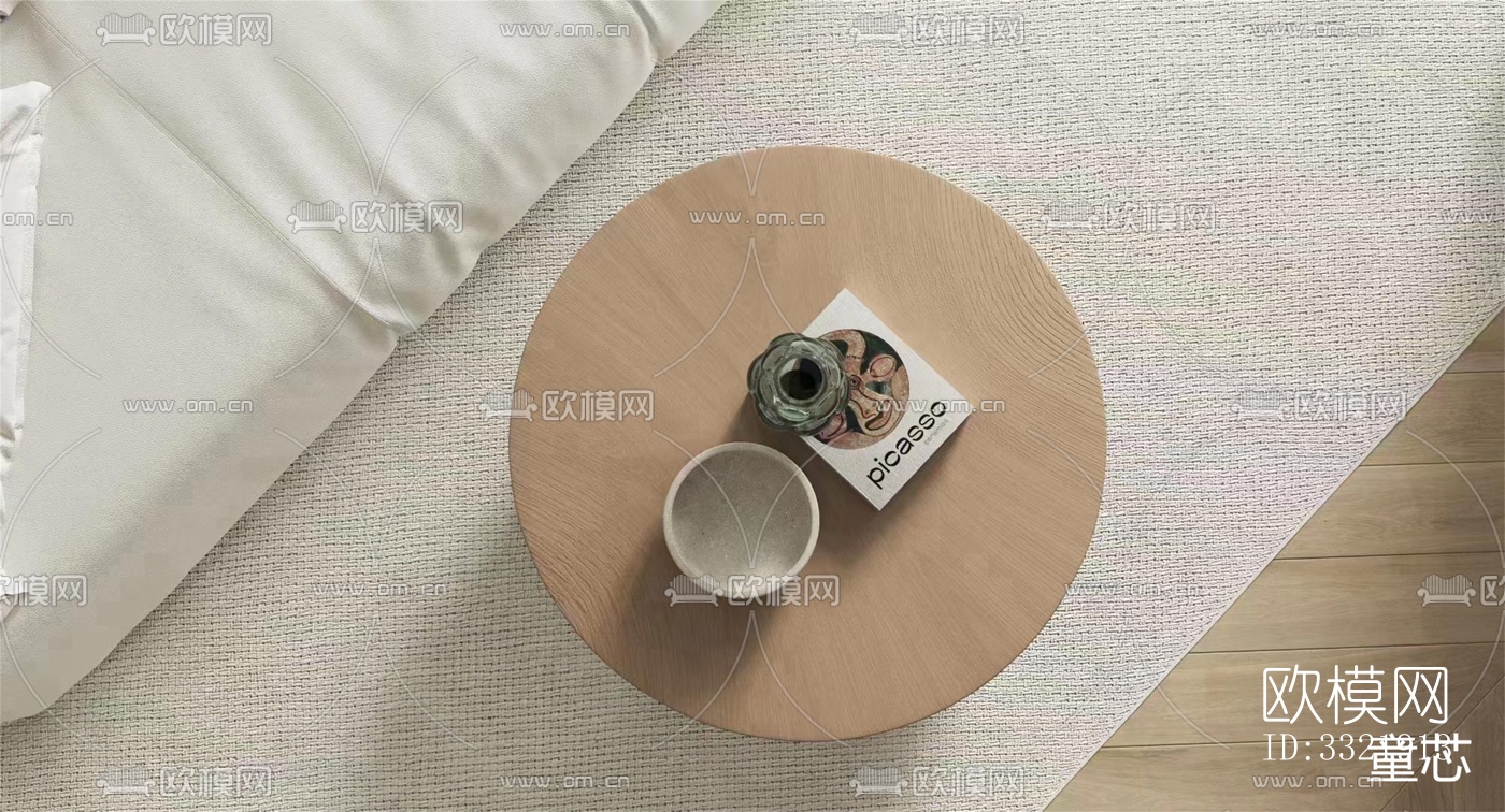 现代客厅效果图下载（渲染图3）