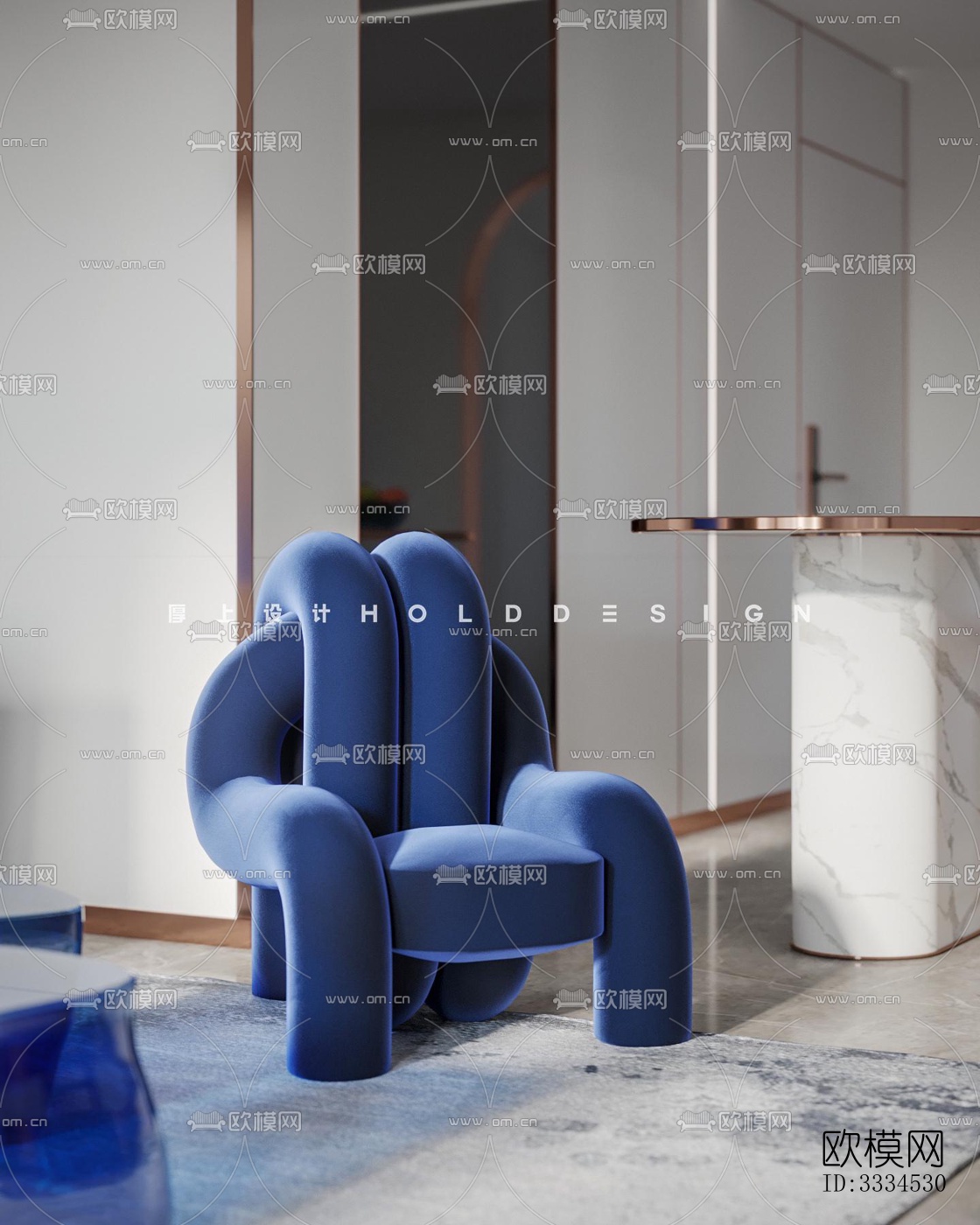 现代客厅效果图下载（渲染图3）