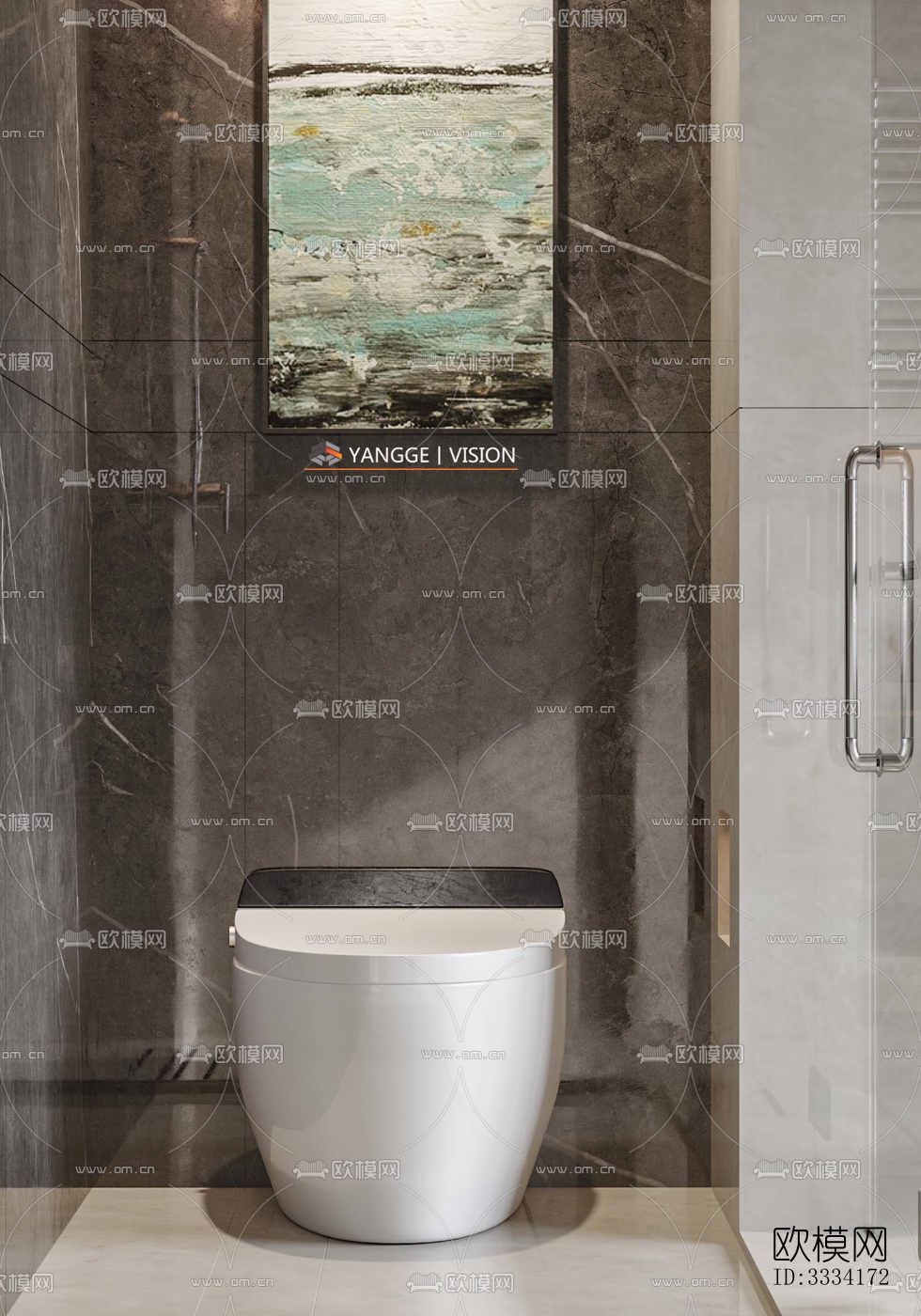 现代卧室效果图下载（渲染图7）