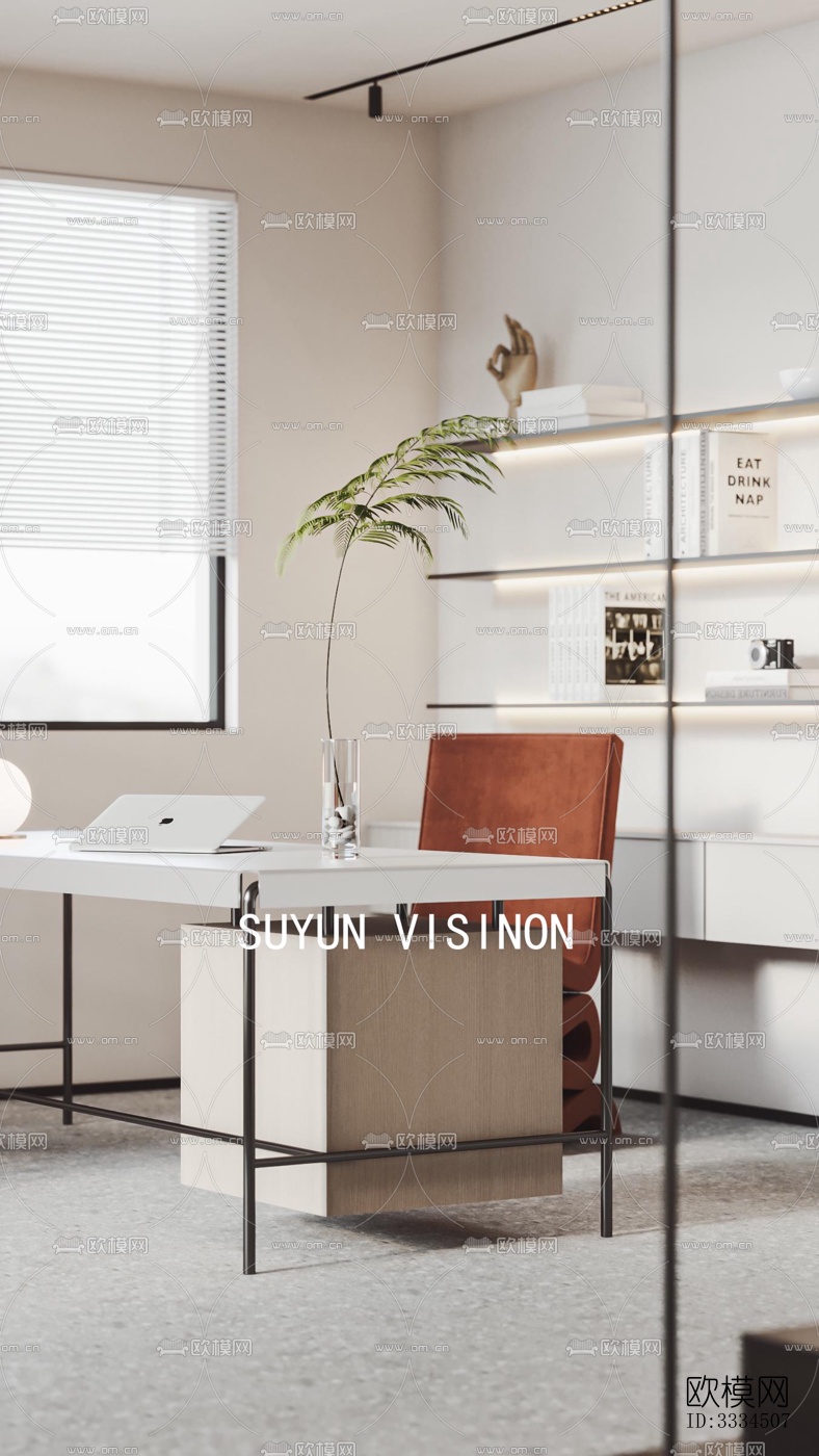 现代客厅效果图下载（渲染图9）