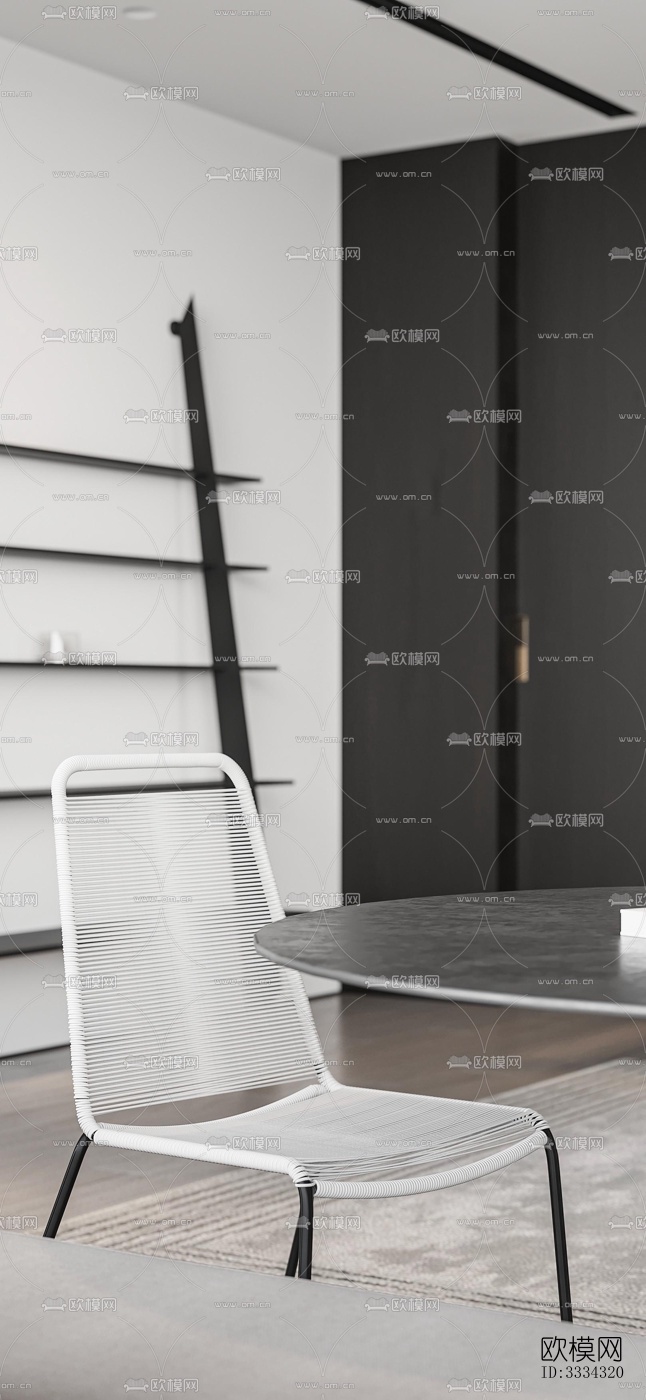 现代卧室效果图下载（渲染图5）