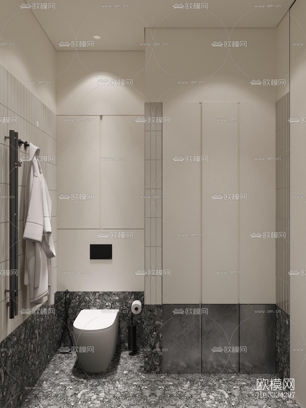 现代卧室效果图下载（渲染图7）