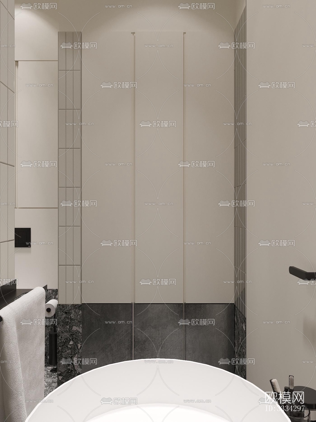 现代卧室效果图下载（渲染图6）