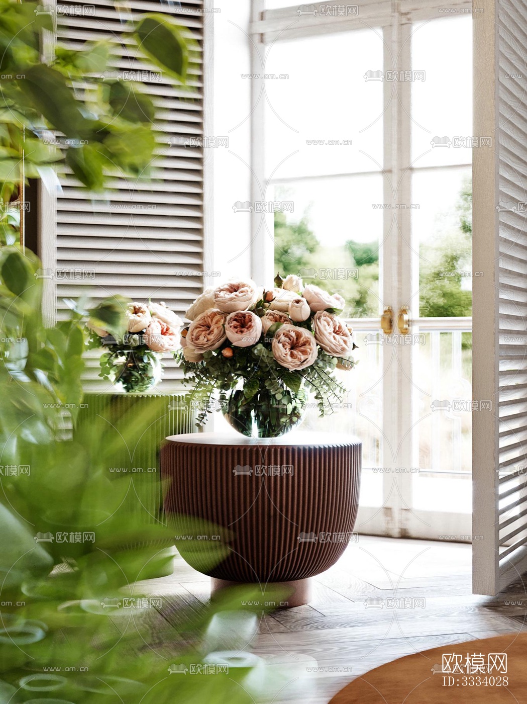 现代卧室效果图下载（渲染图8）