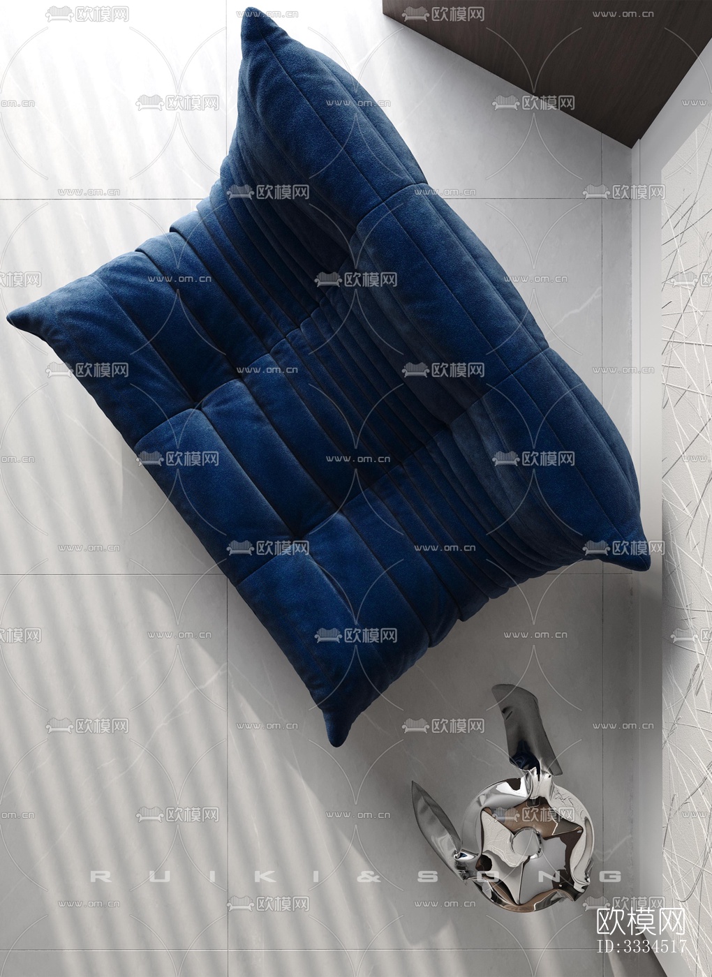 现代客厅效果图下载（渲染图1）