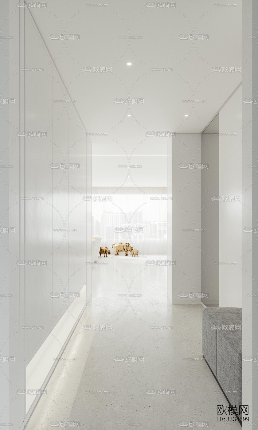 现代客厅效果图下载（渲染图13）