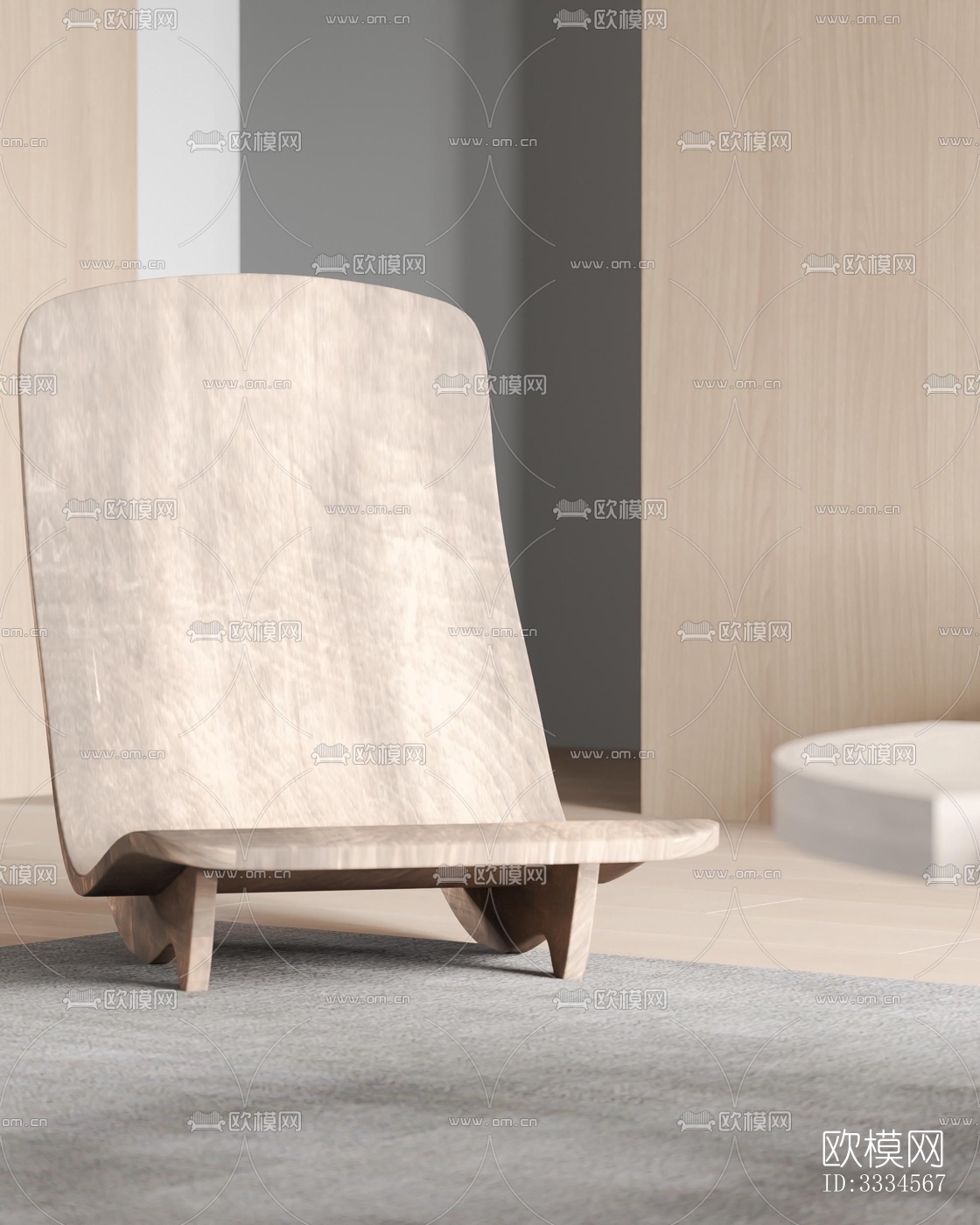 现代客厅效果图下载（渲染图7）