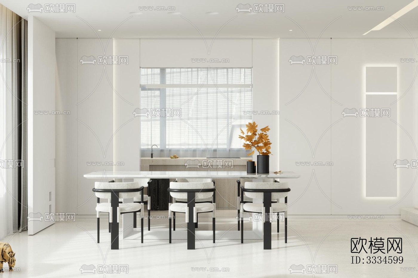 现代客厅效果图下载（渲染图7）