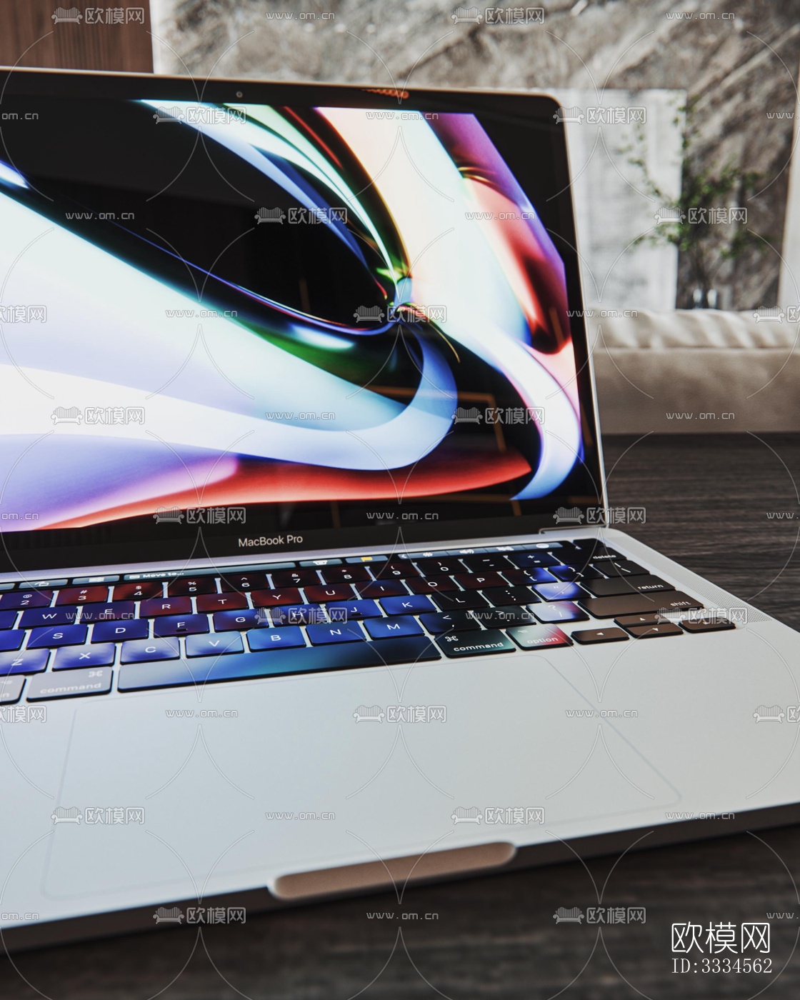 现代客厅效果图下载（渲染图3）