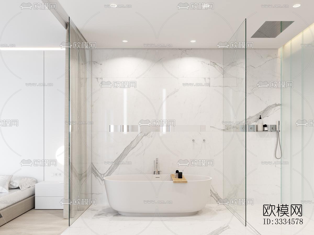 现代客厅效果图下载（渲染图5）