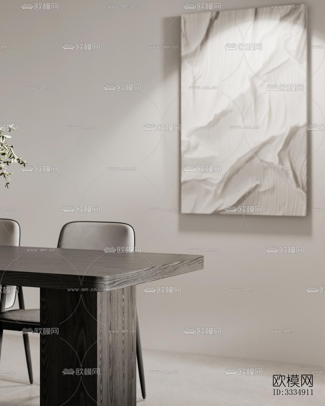 现代餐厅效果图下载（渲染图9）