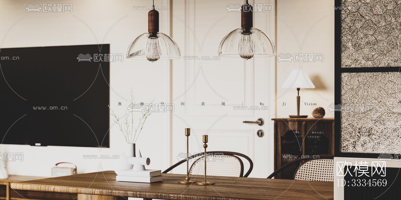 现代客厅效果图下载（渲染图7）