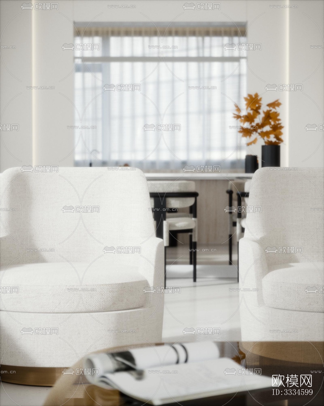 现代客厅效果图下载（渲染图1）