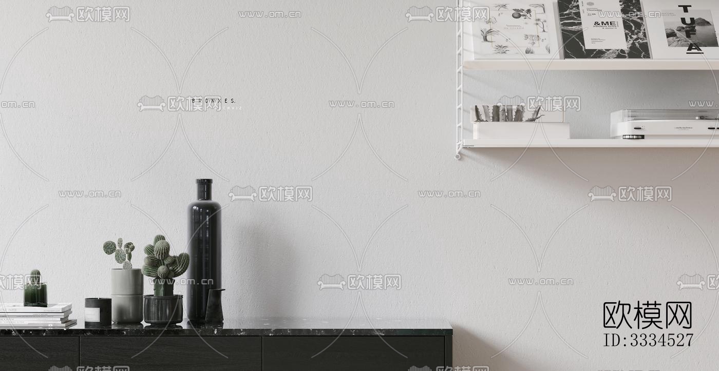 现代客厅效果图下载（渲染图2）