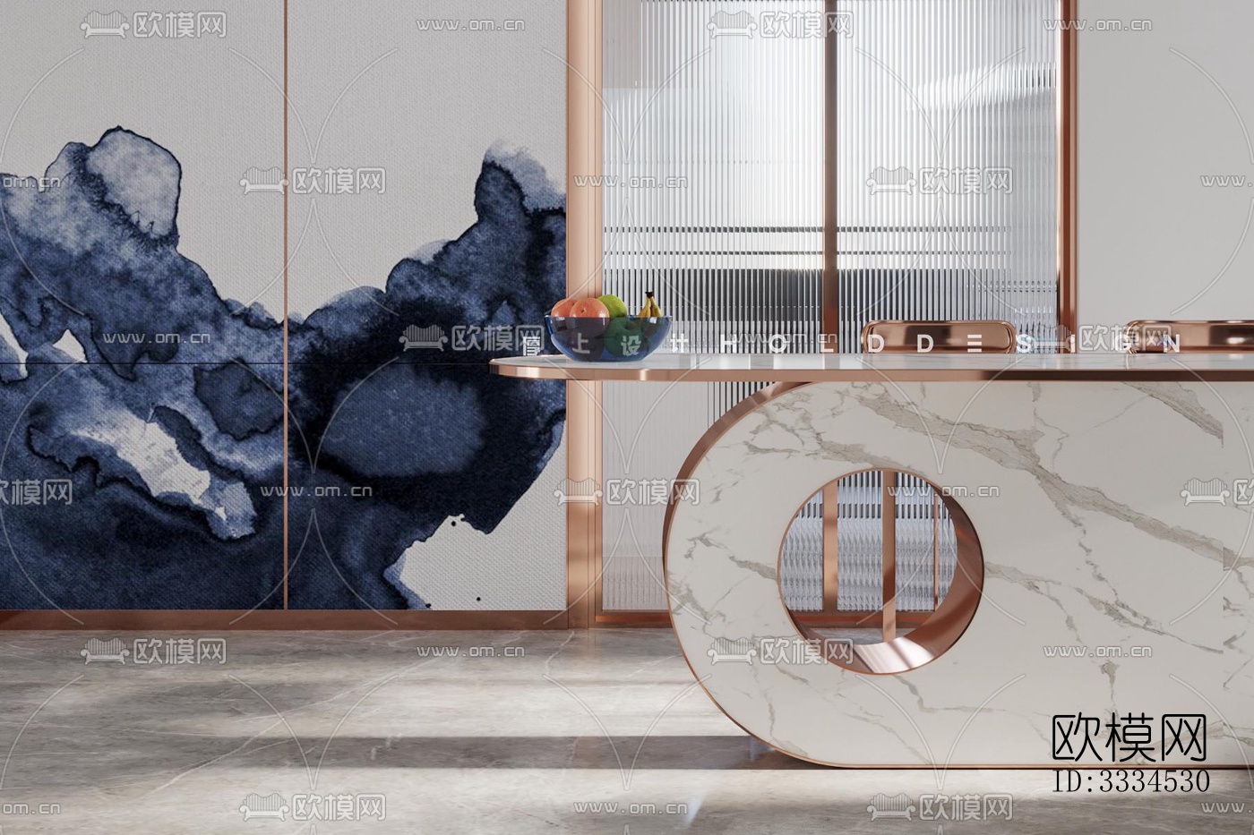 现代客厅效果图下载（渲染图8）