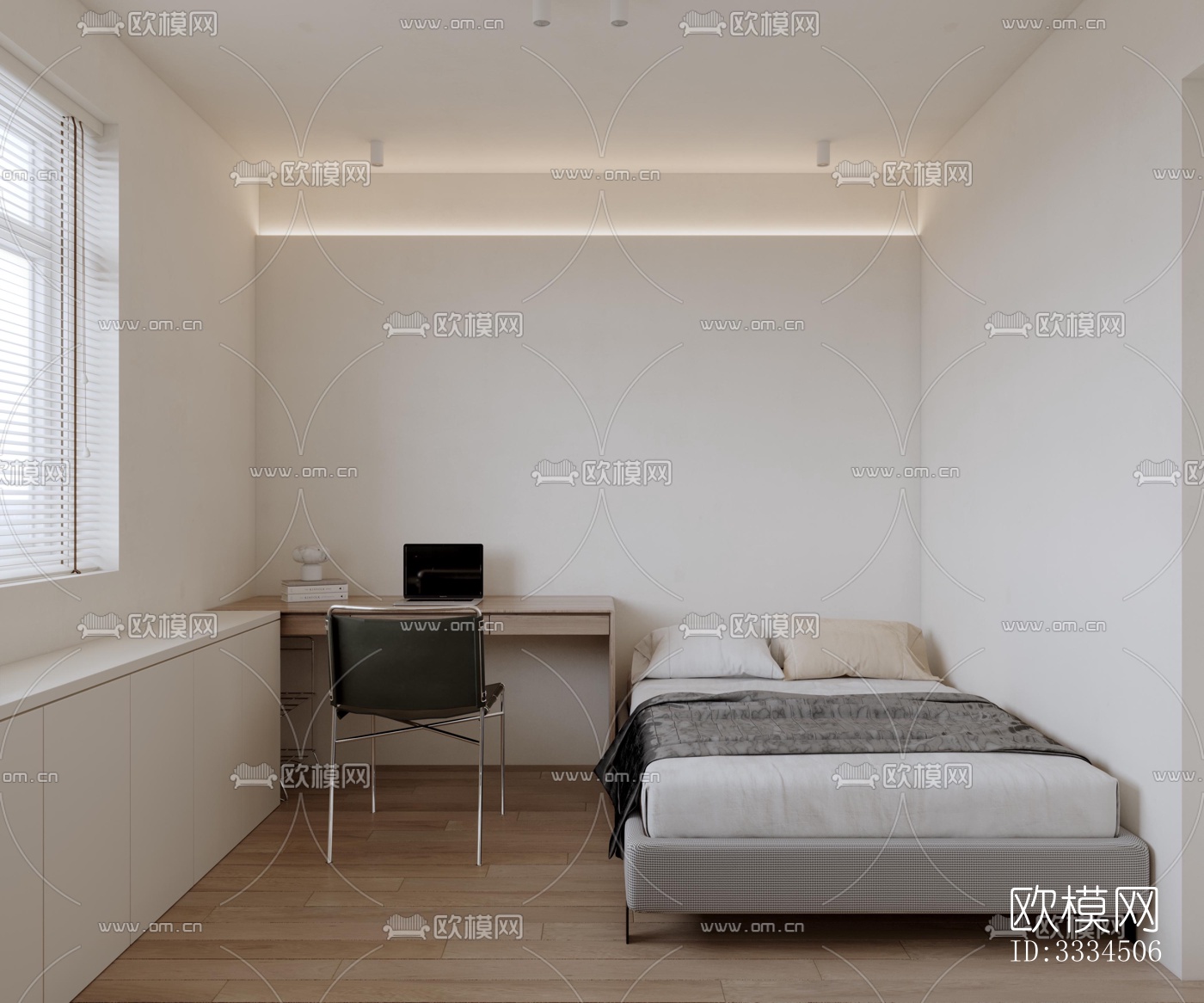 现代客厅效果图下载（渲染图10）