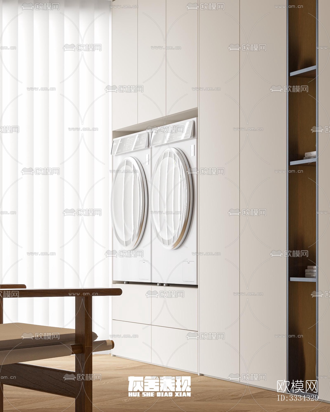 现代卧室效果图下载（渲染图9）