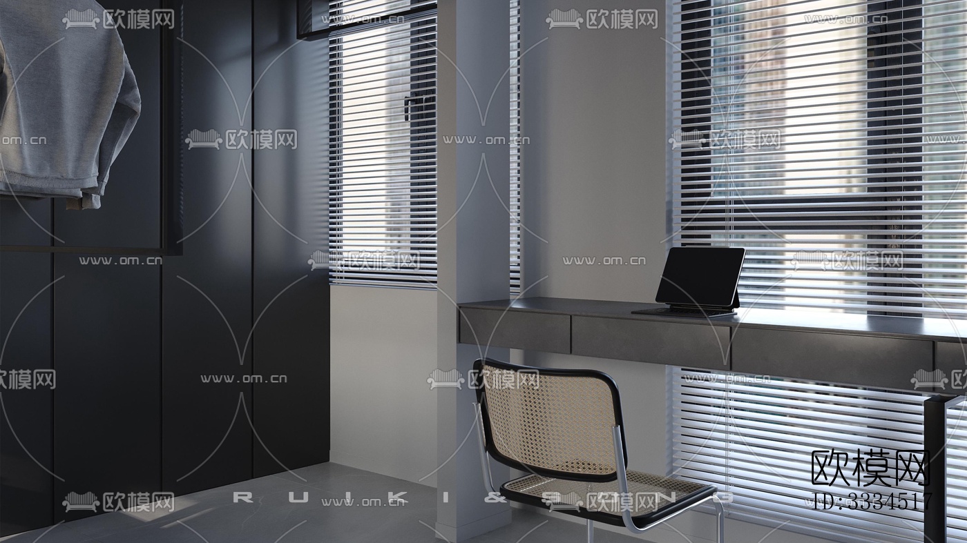 现代客厅效果图下载（渲染图12）