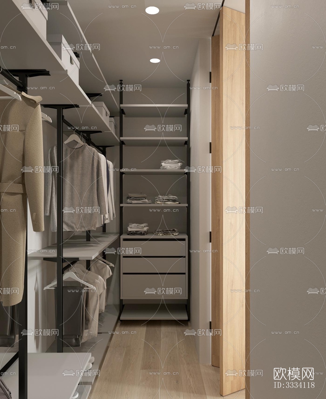 现代卧室效果图下载（渲染图5）