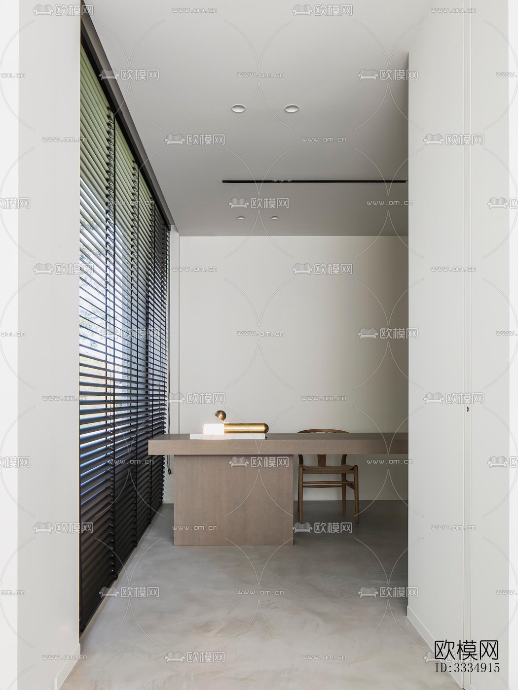 现代餐厅效果图下载（渲染图8）