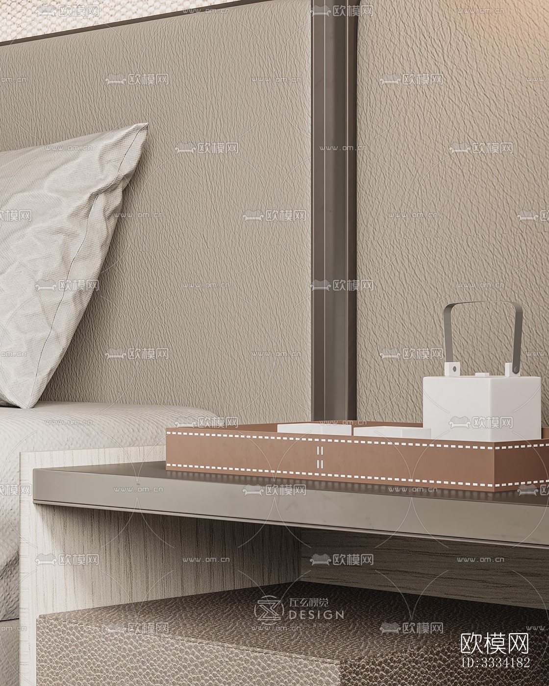 现代卧室效果图下载（渲染图5）