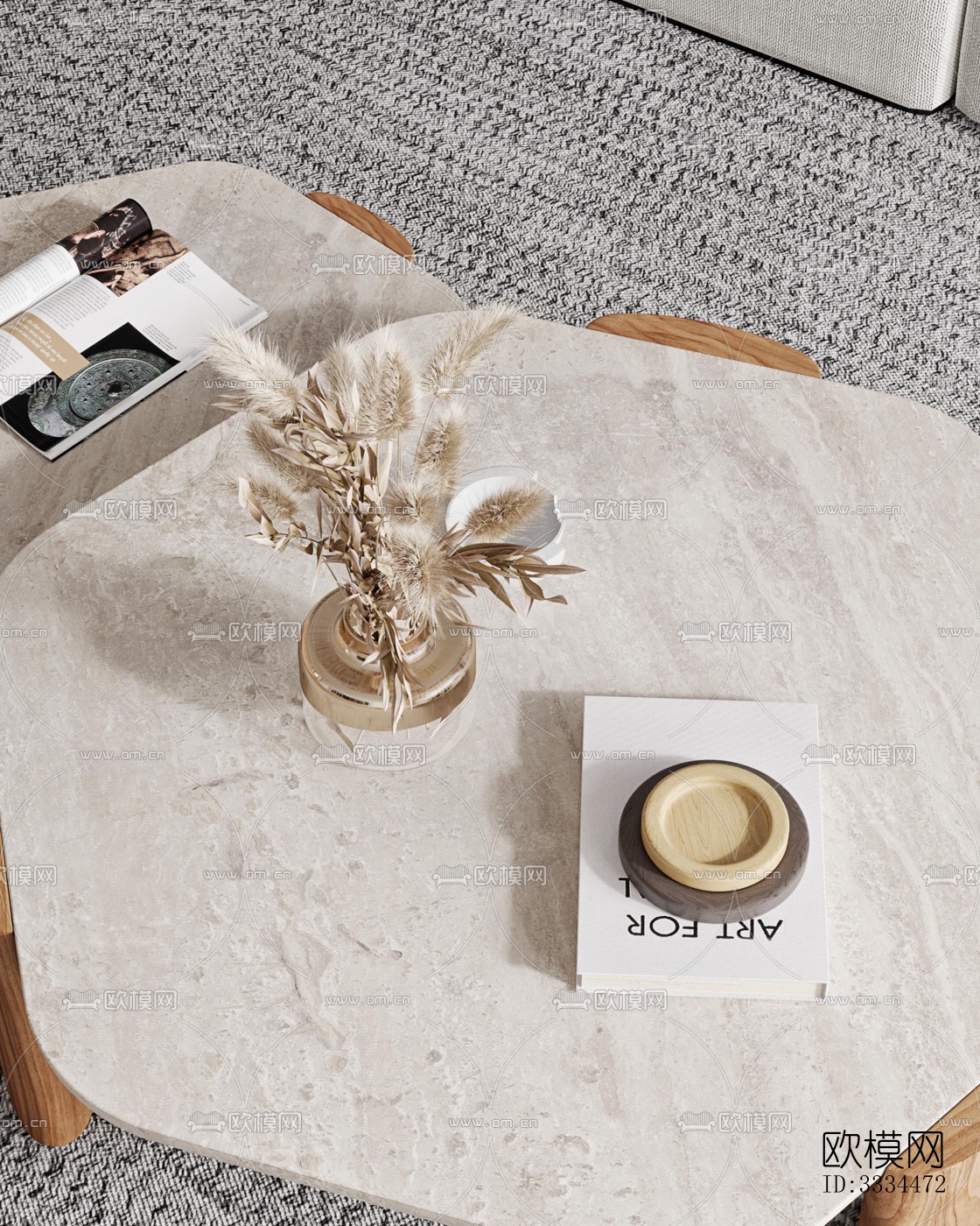 现代客厅效果图下载（渲染图7）