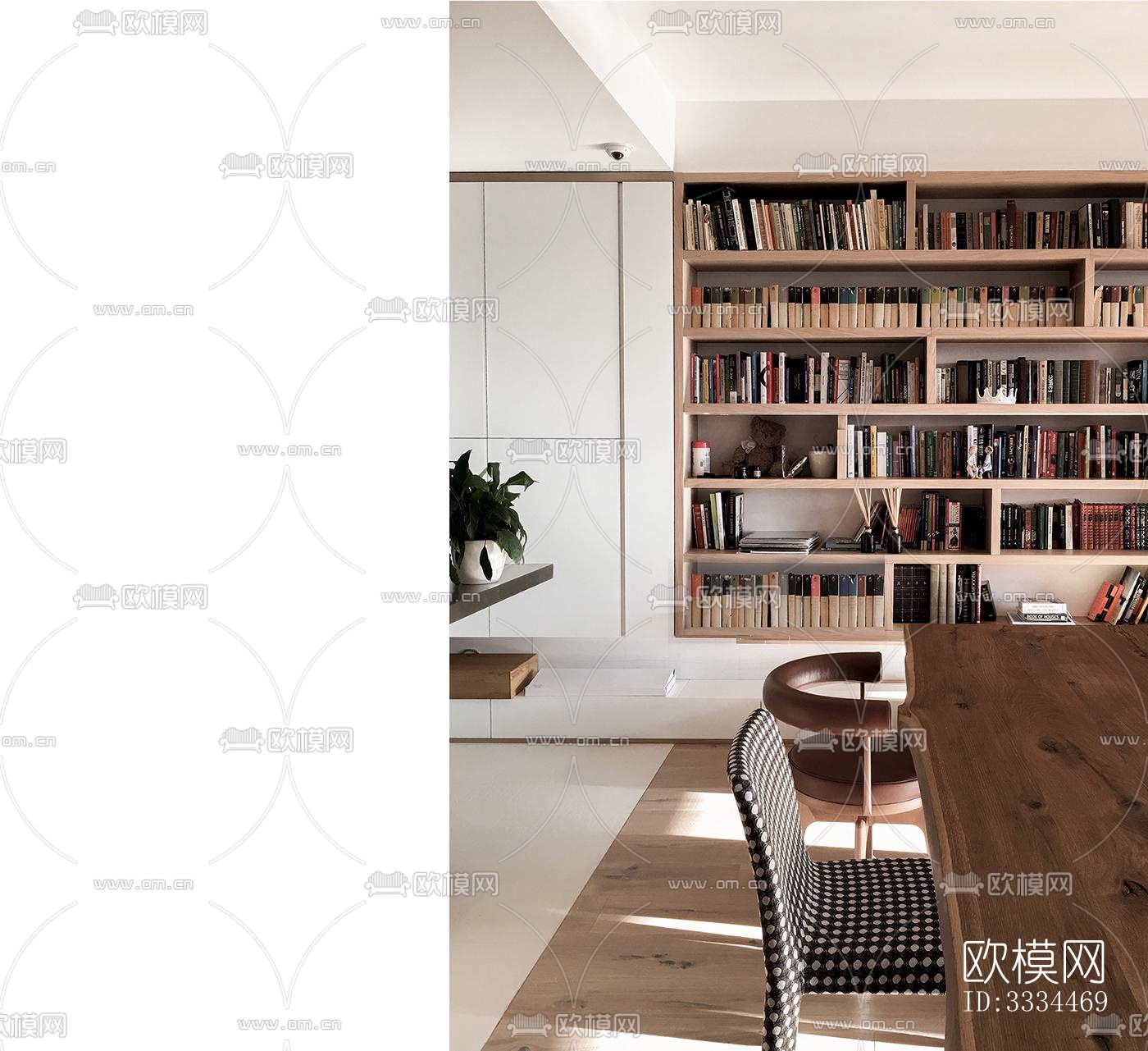 现代客厅效果图下载（渲染图4）