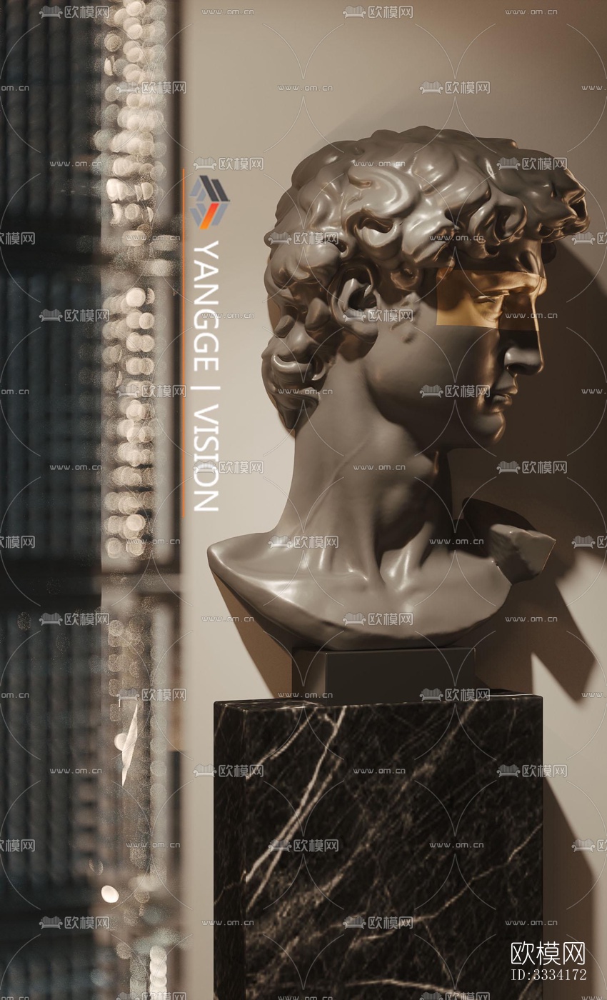 现代卧室效果图下载（渲染图6）