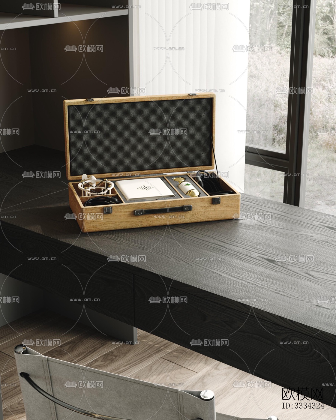 现代卧室效果图下载（渲染图16）