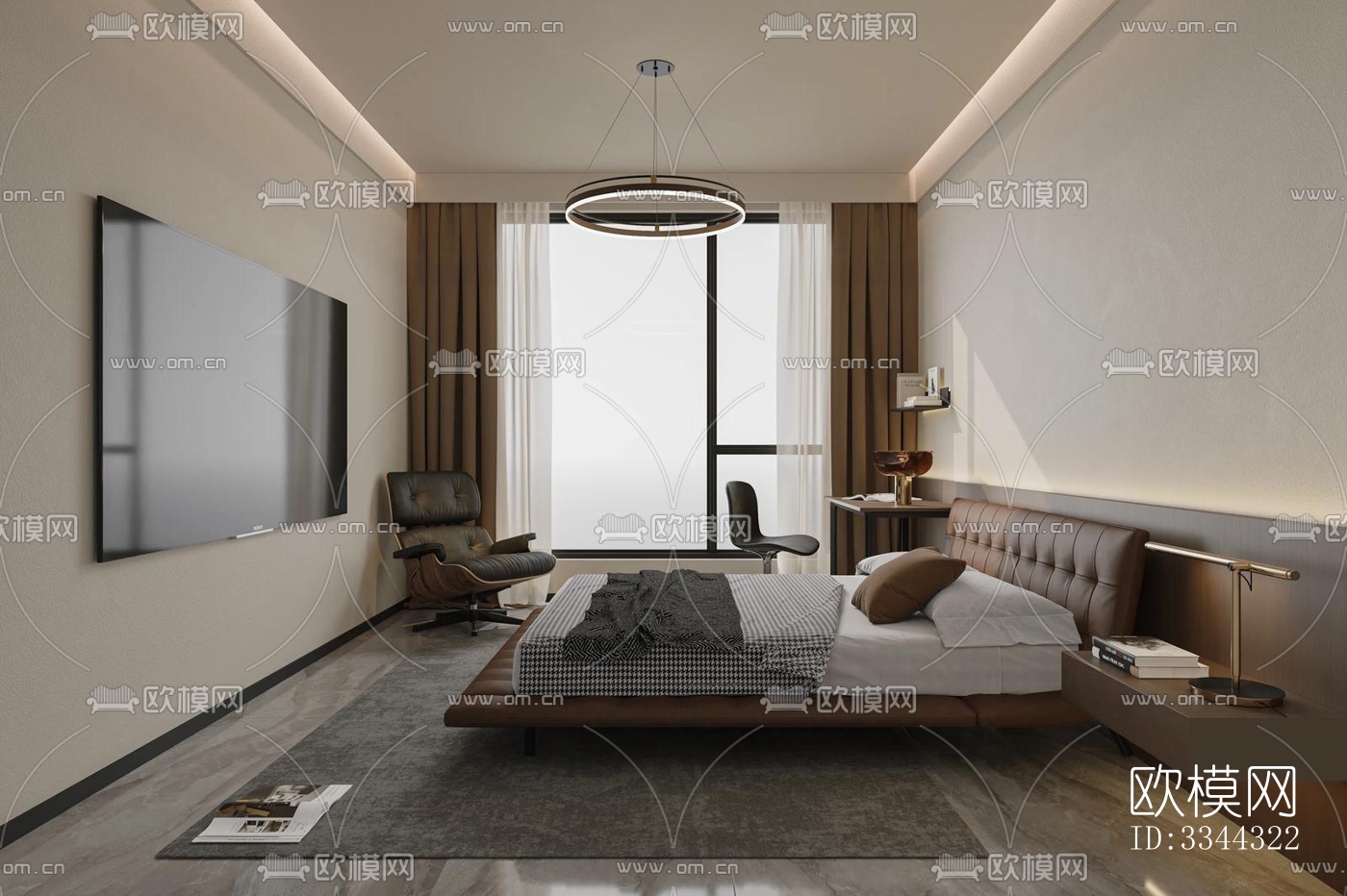 现代别墅效果图下载（渲染图17）