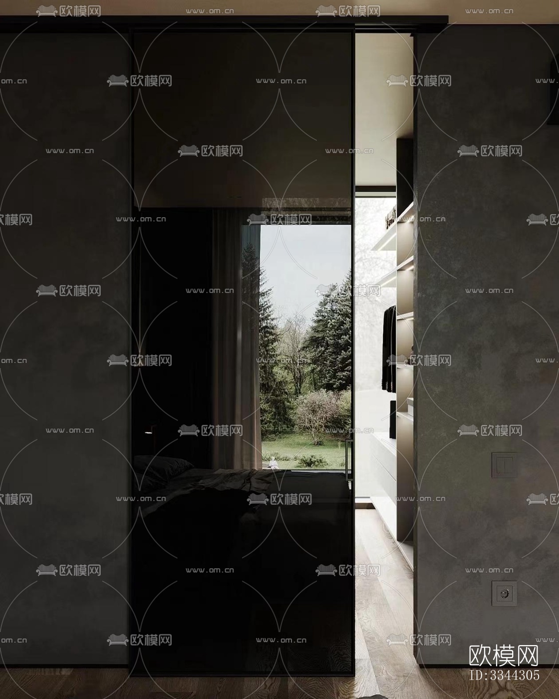 现代别墅效果图下载（渲染图10）